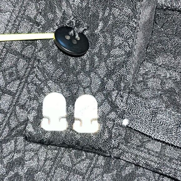 Lane Bryant Women’s Size 16 Lace Print Dress Pants Black Straight Leg Stretch‎ - Picture 4 of 9